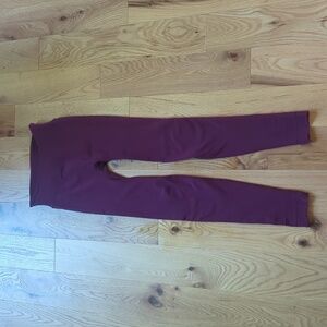 Free People. 'Never Better' Leggings. Deep Purple. Size Small.